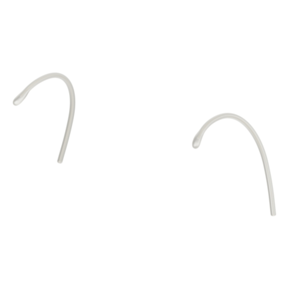 EARHOOK TRANSPAR, 10 PCS.