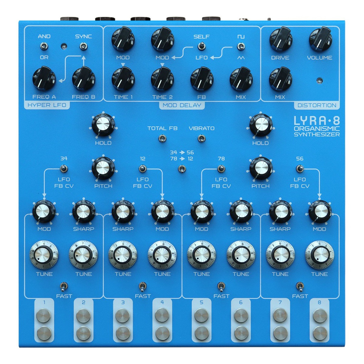 Lyra-8 FX Black | Rock oN Line eStore