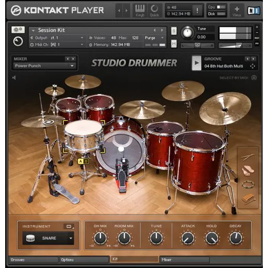 Studio Drummer