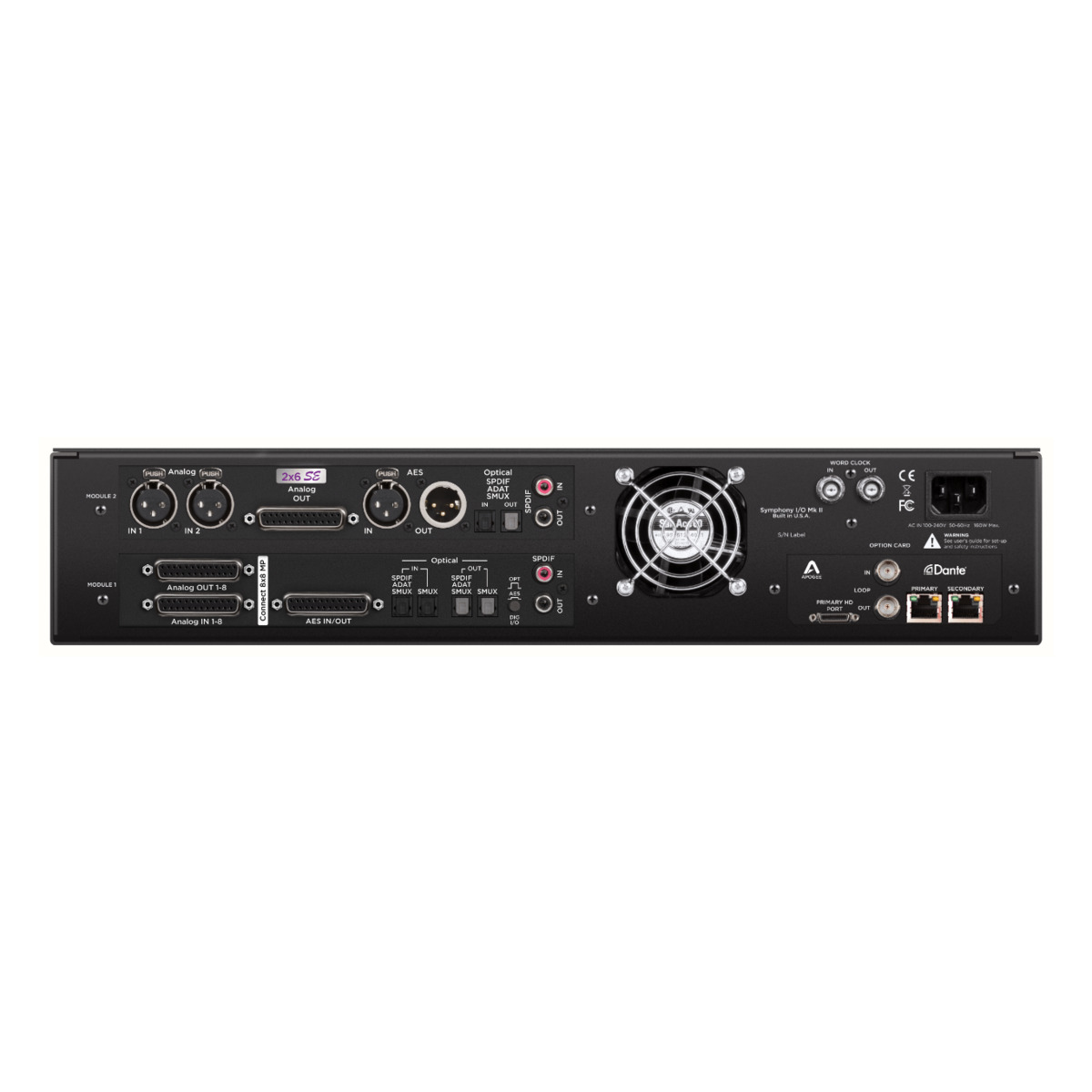 Symphony I/O MKII Dante & Pro Tools HDX Connect8 + 2x6SE