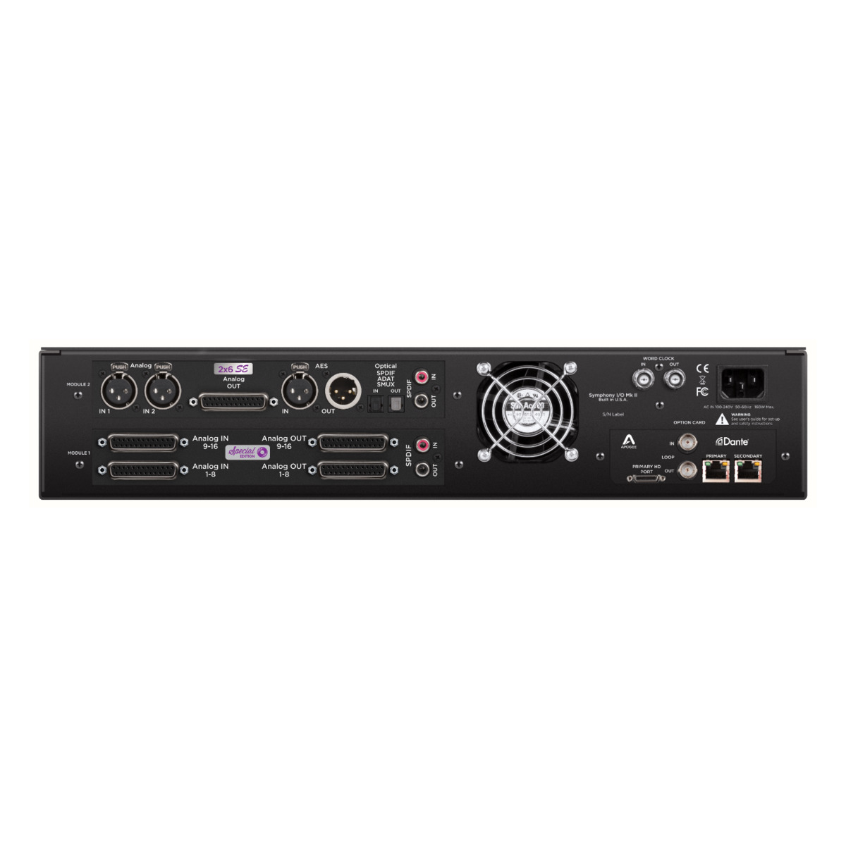 Symphony I/O MKII Dante & Pro Tools HDX 16x16SE + 2x6SE