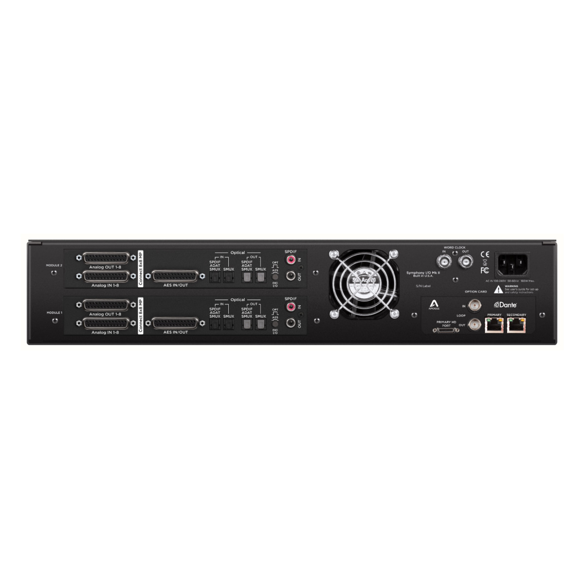 Symphony I/O MKII Dante & Pro Tools HDX 2-Connect8
