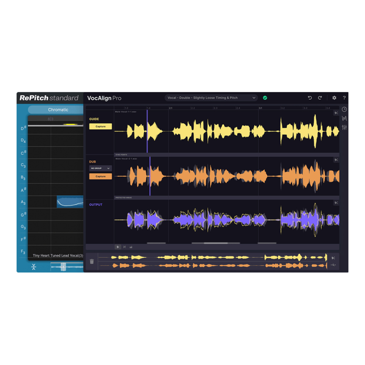 RePitch Standard and VocAlign Pro Bundle - New License