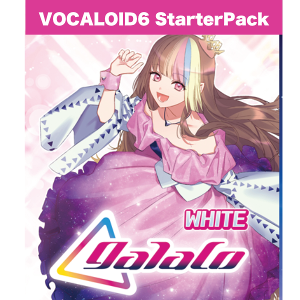 VOCALOID6 Starter Pack galaco WHITE