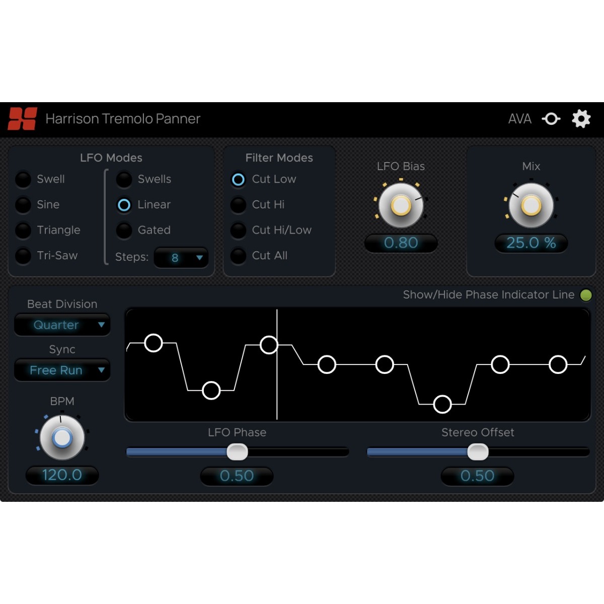 Harrison Tremolo Panner