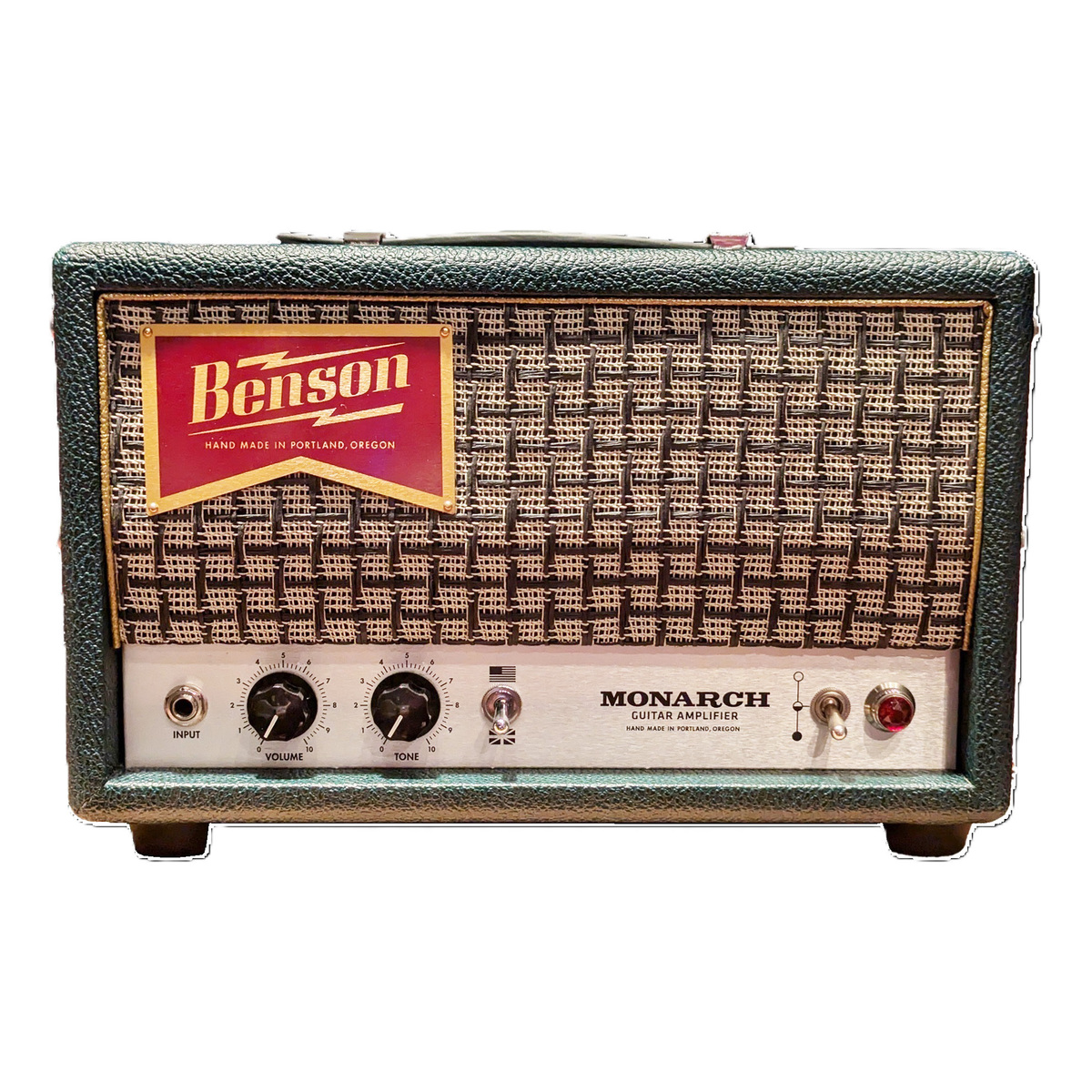 Monarch 15 Watt Green tolex / checked grill