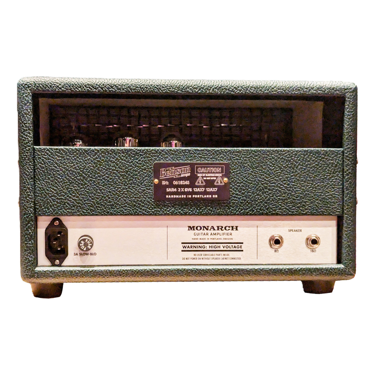 Monarch 15 Watt Green tolex / checked grill