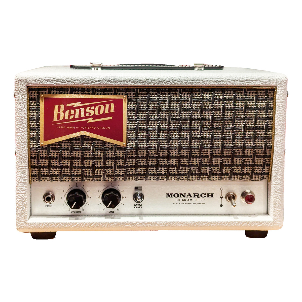 Monarch 15 Watt White tolex / checked grill