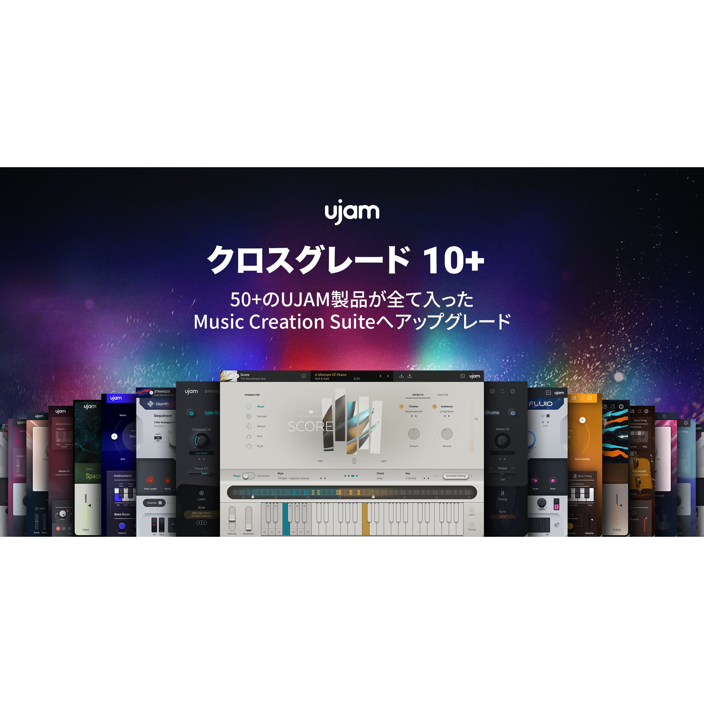 Music Creation Suite クロスグレード 10+