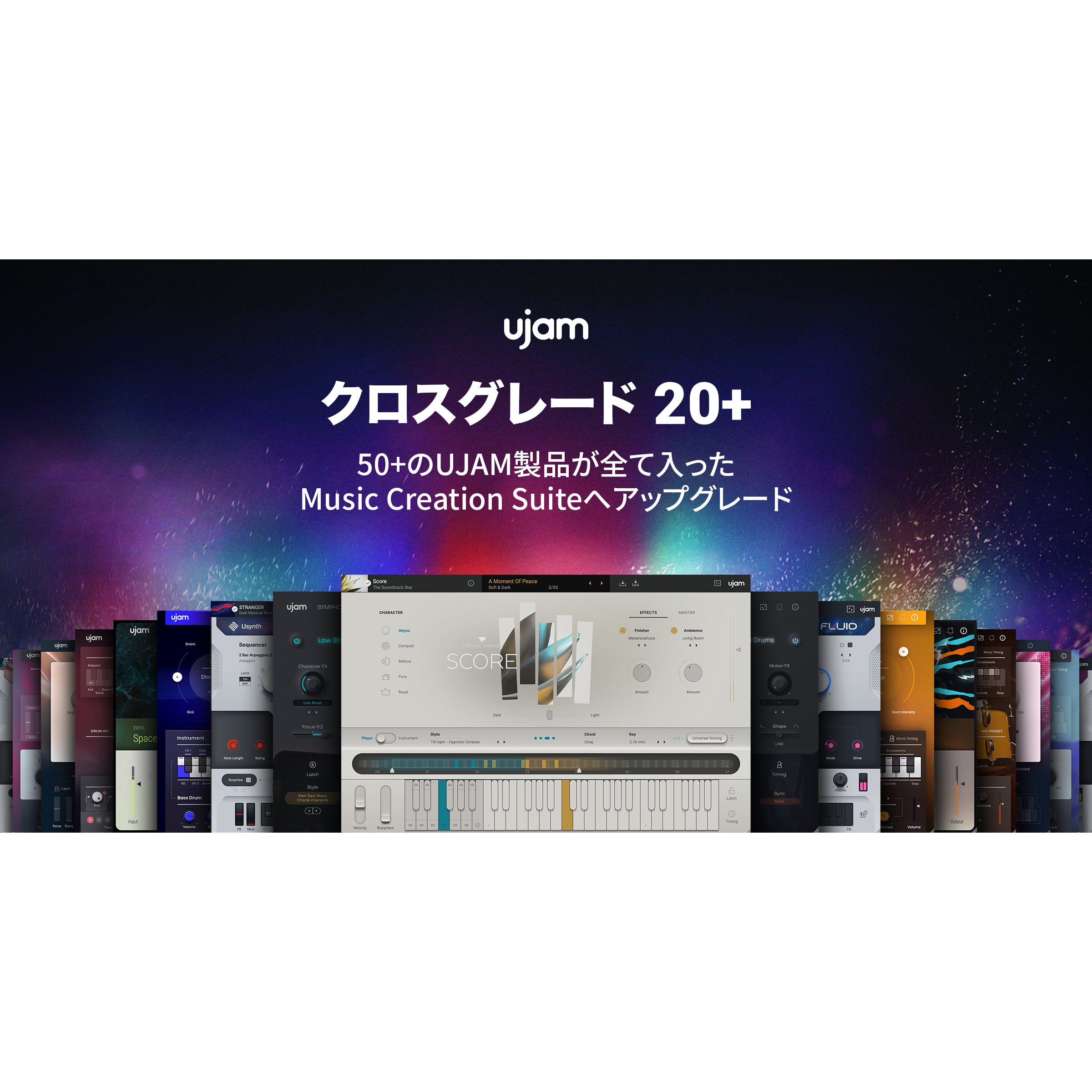 Music Creation Suite クロスグレード 20+