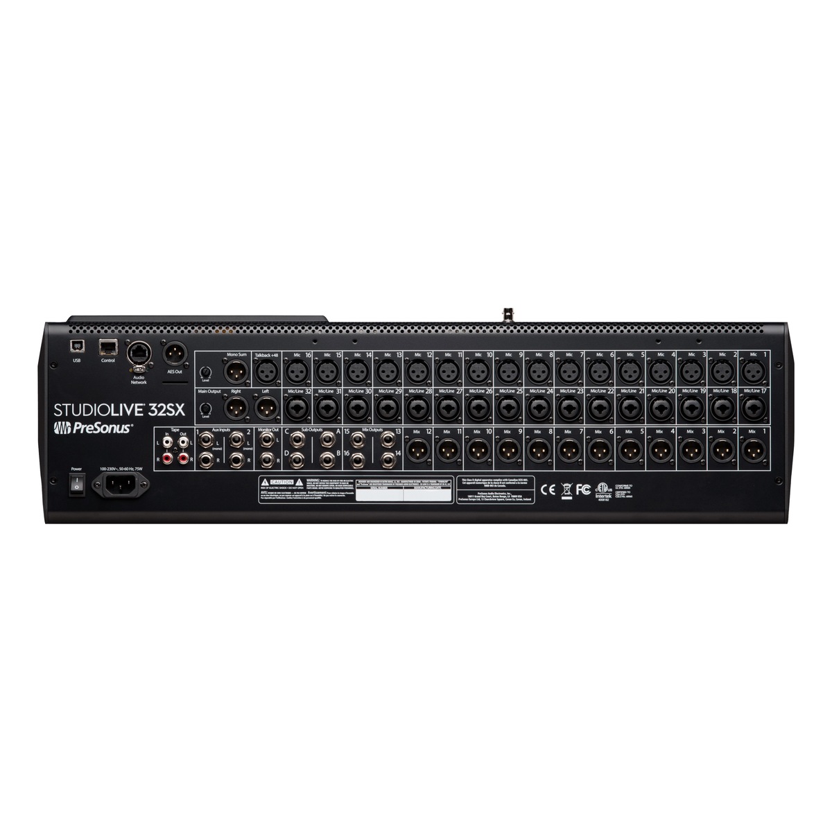 StudioLive® Series III 32SX Digital Console Mixer