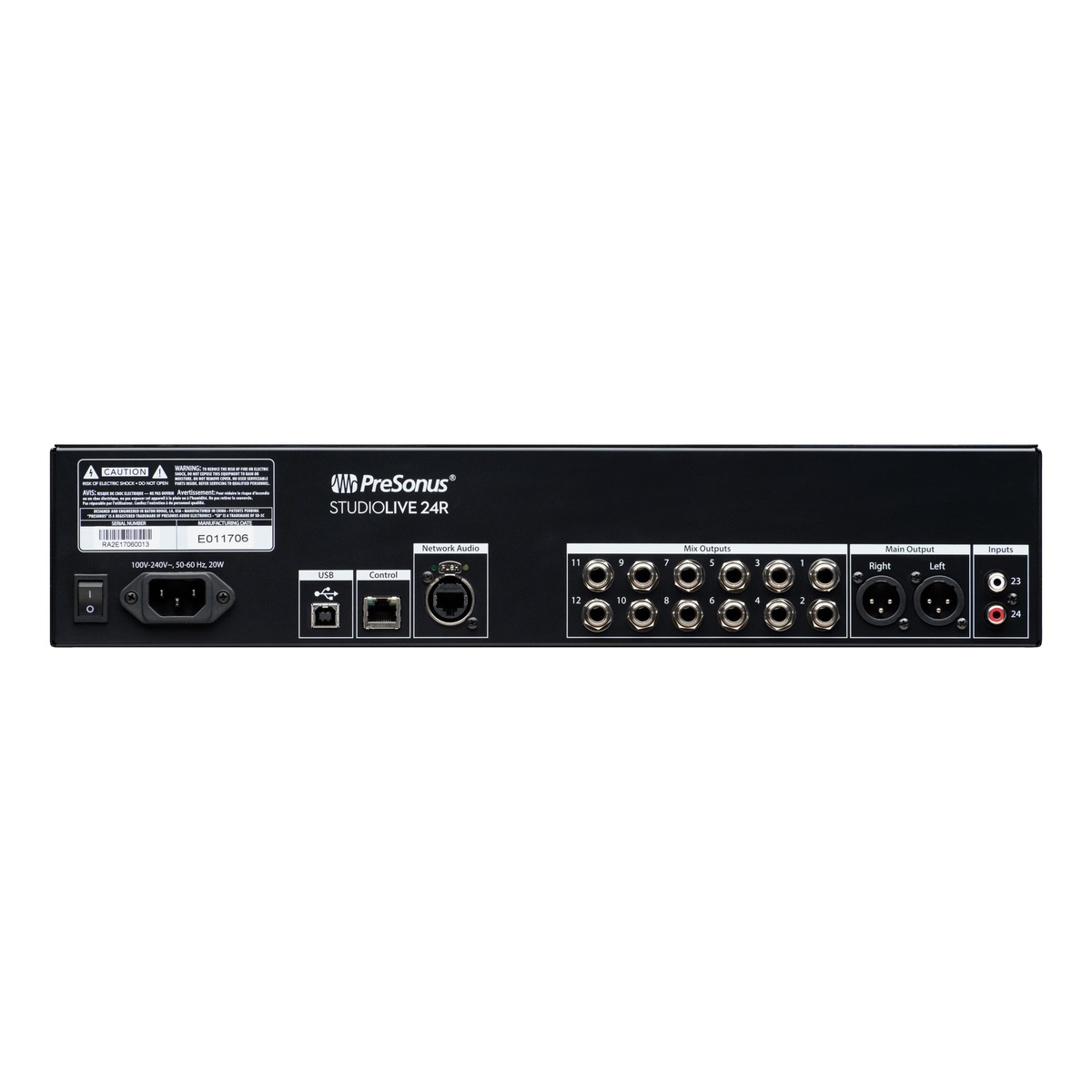 StudioLive® Series III 24R Digital Rack Mixer