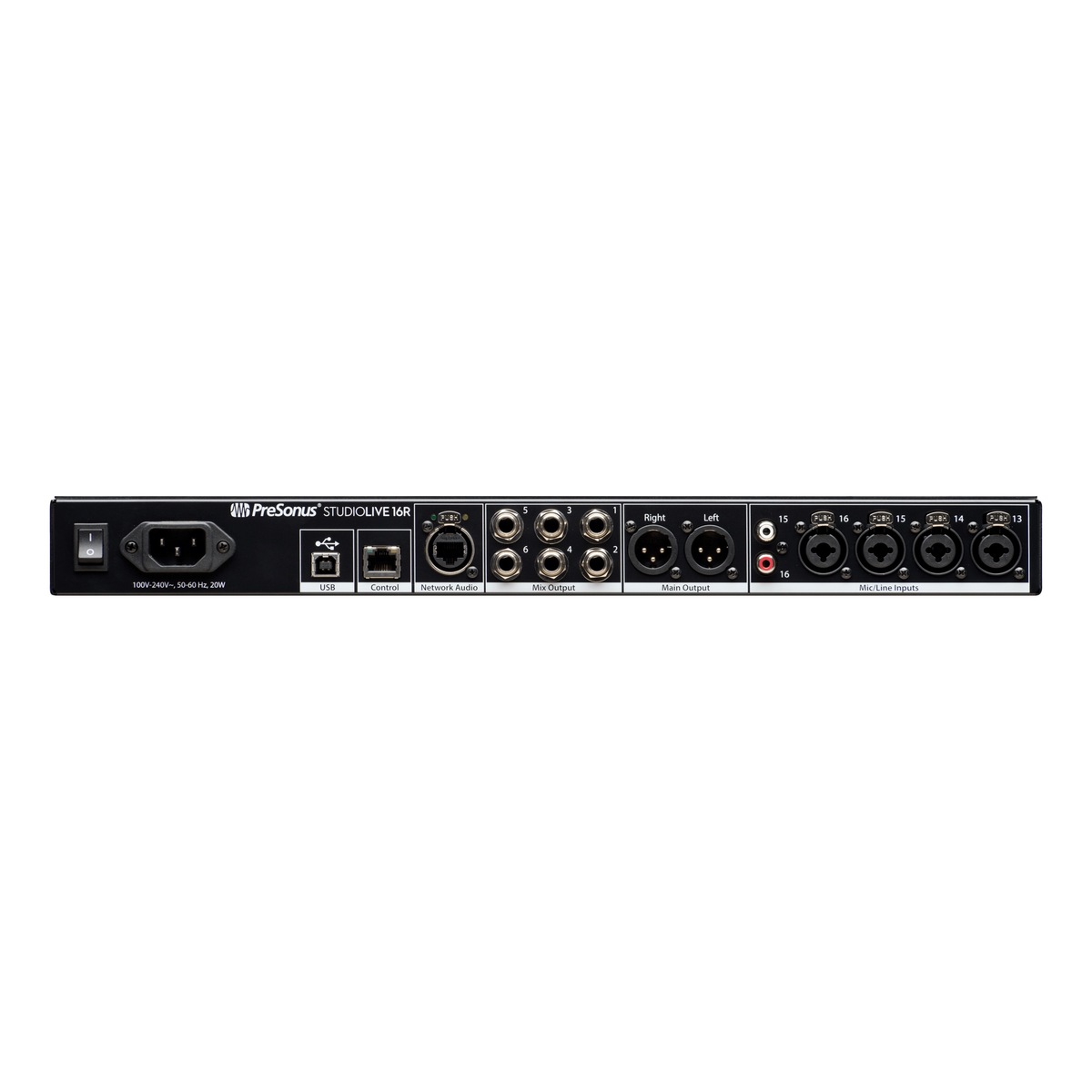 StudioLive® Series III 16R Digital Rack Mixer