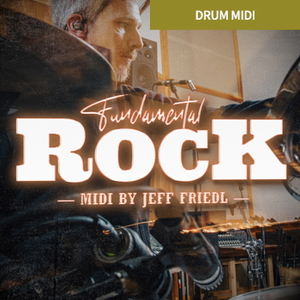 DRUM MIDI - FUNDAMENTAL ROCK