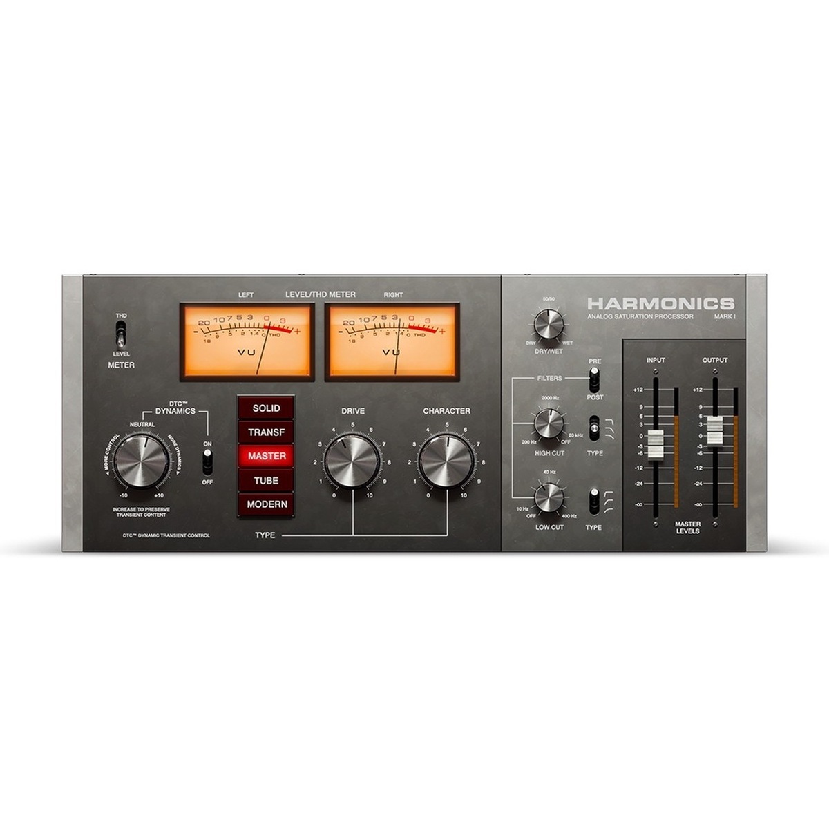 Harmonics Analog Saturation Processor