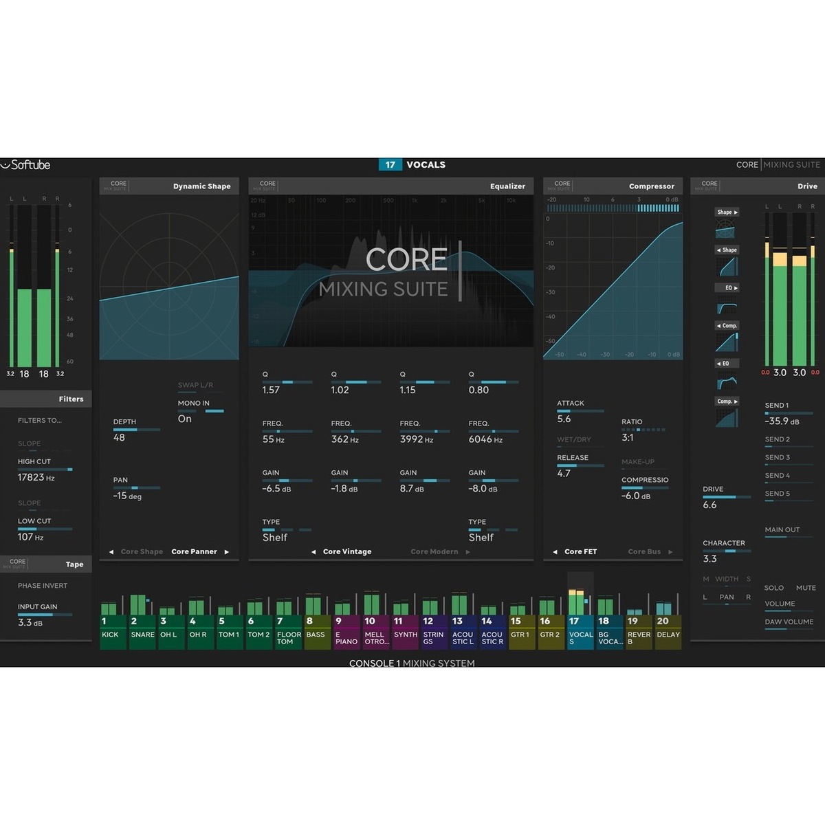 Console 1 Core Mixing Suite