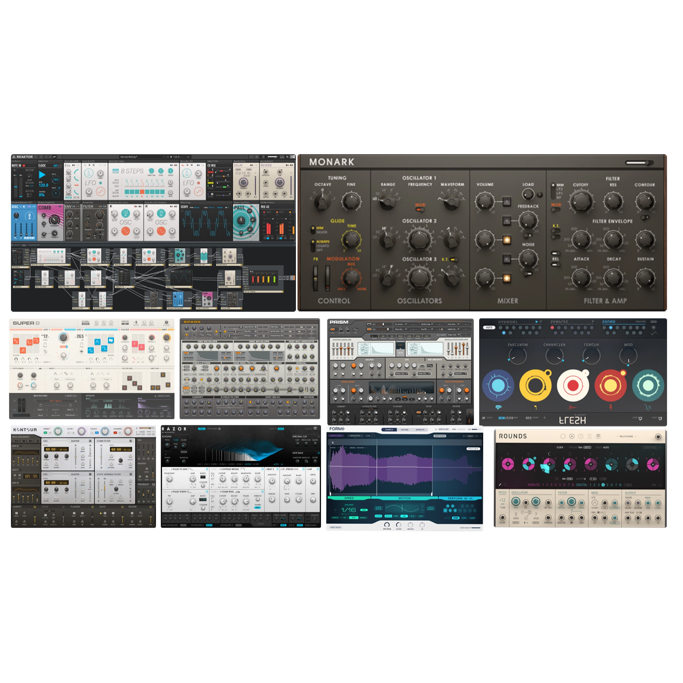Reaktor 6 Synthesizer Bundle