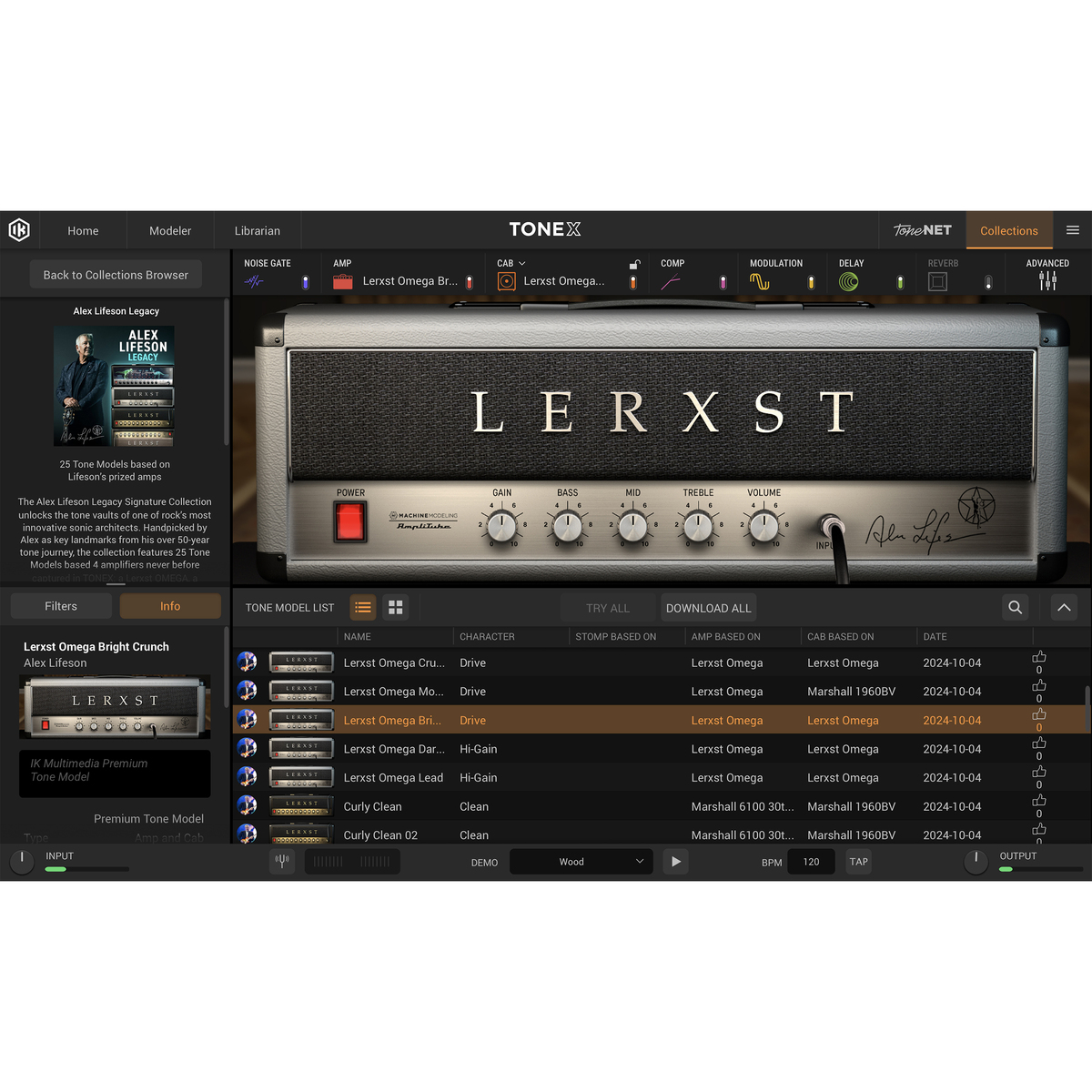 TONEX Alex Lifeson Legacy