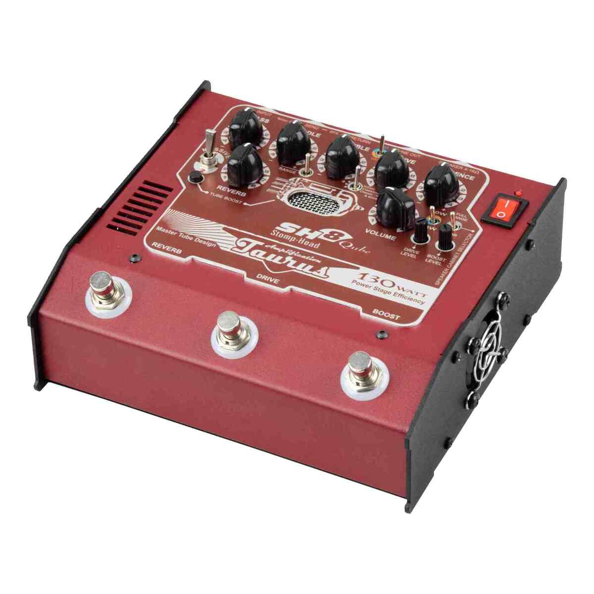 Stomp-Head SH8. QUBE (RED)