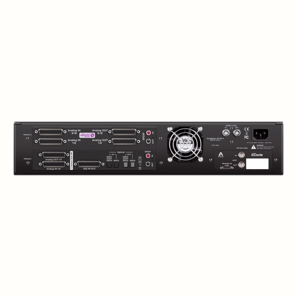 Symphony I/O MKII Pro Tools HD Chassis with 24Analog In +24Analog Out + 8AES