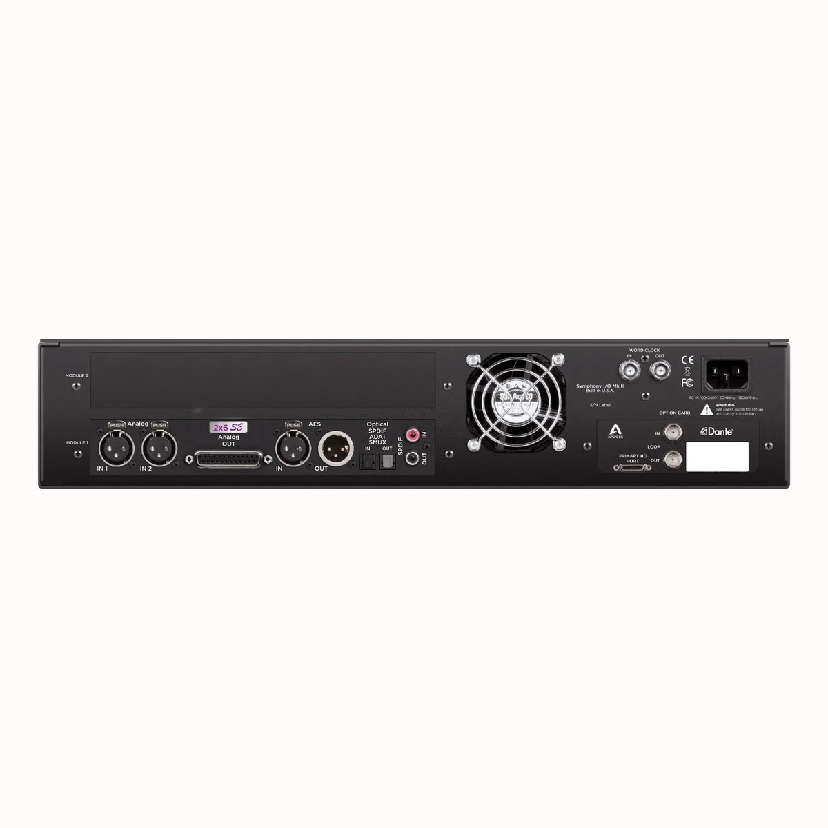 Symphony I/O MKII Pro Tools HD Chassis with 2Analog In +6Analog Out + 2AES