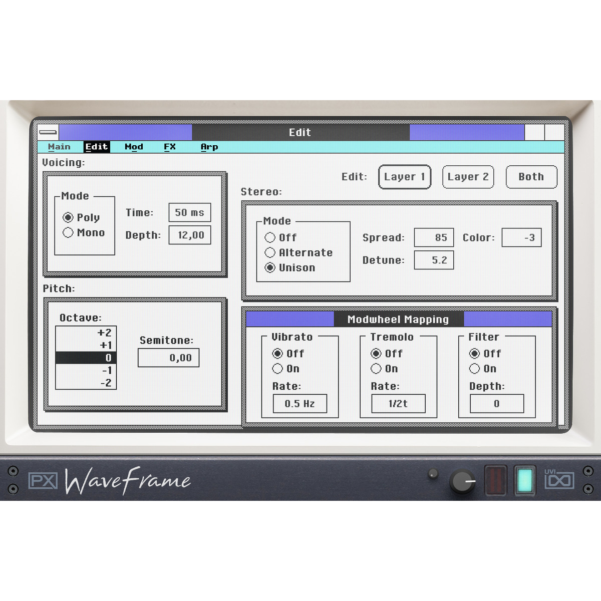 PX WaveFrame