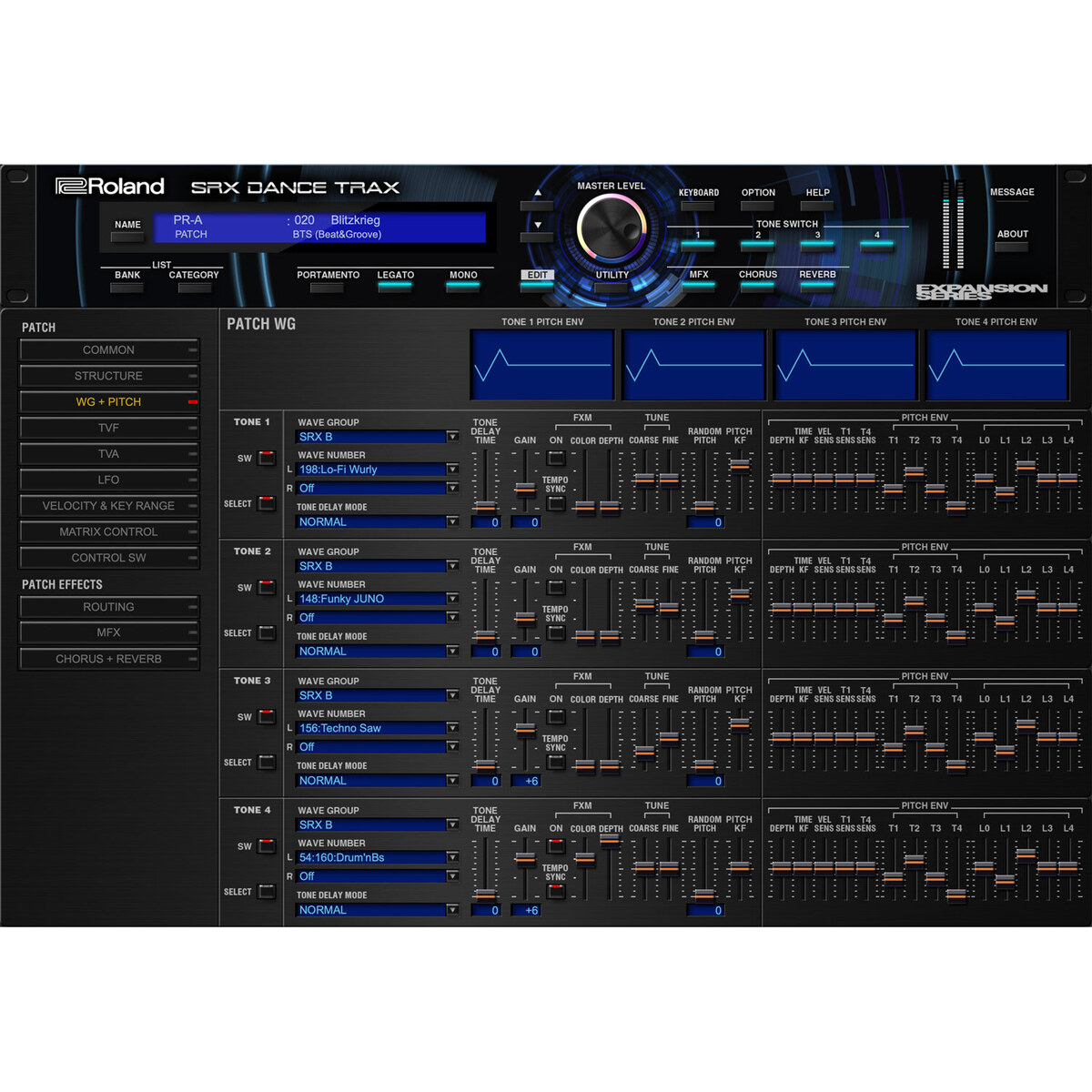 SRX DANCE TRAX