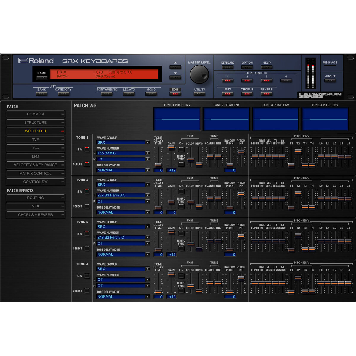 SRX KEYBOARDS