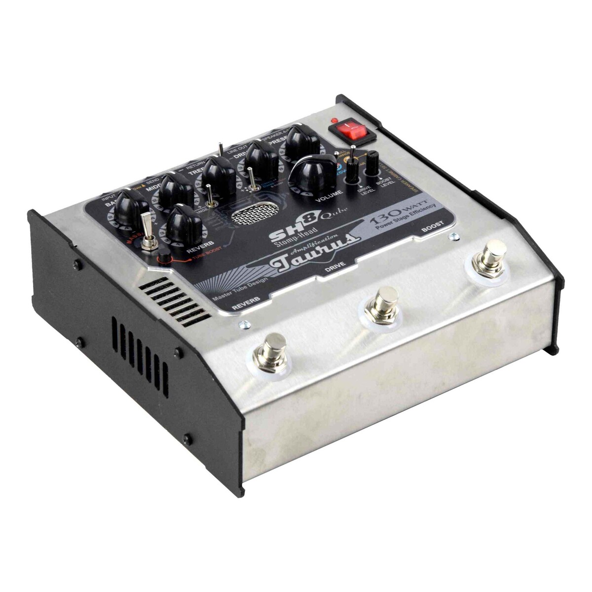 Stomp-Head SH8. QUBE (SILVER)