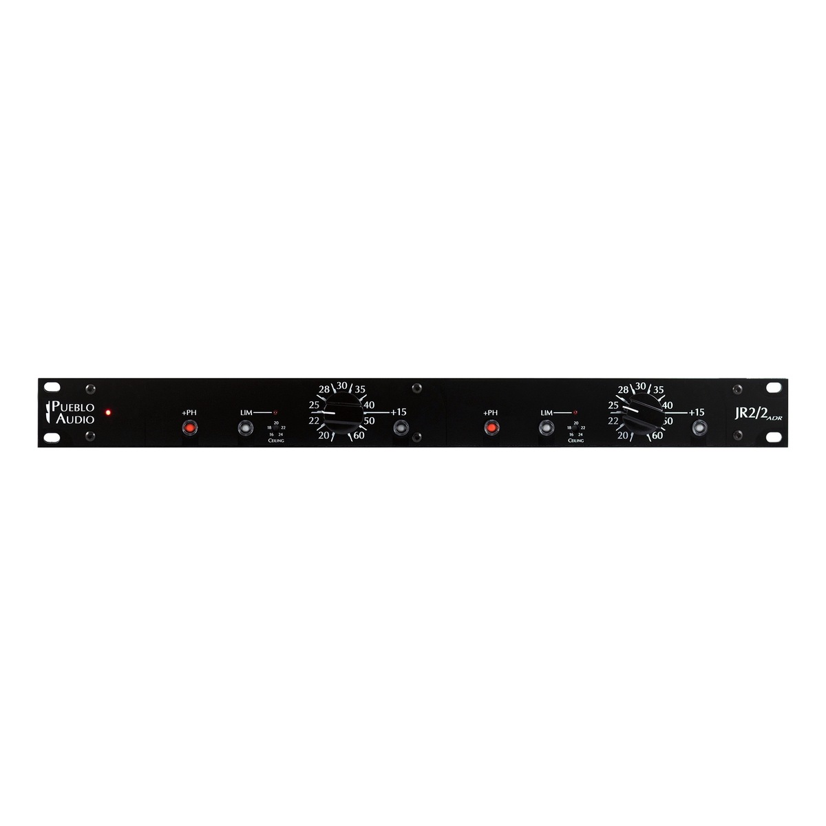 JR2/2-ADR • Dual Mic Preamp with Gain Pots & Limiters Package
