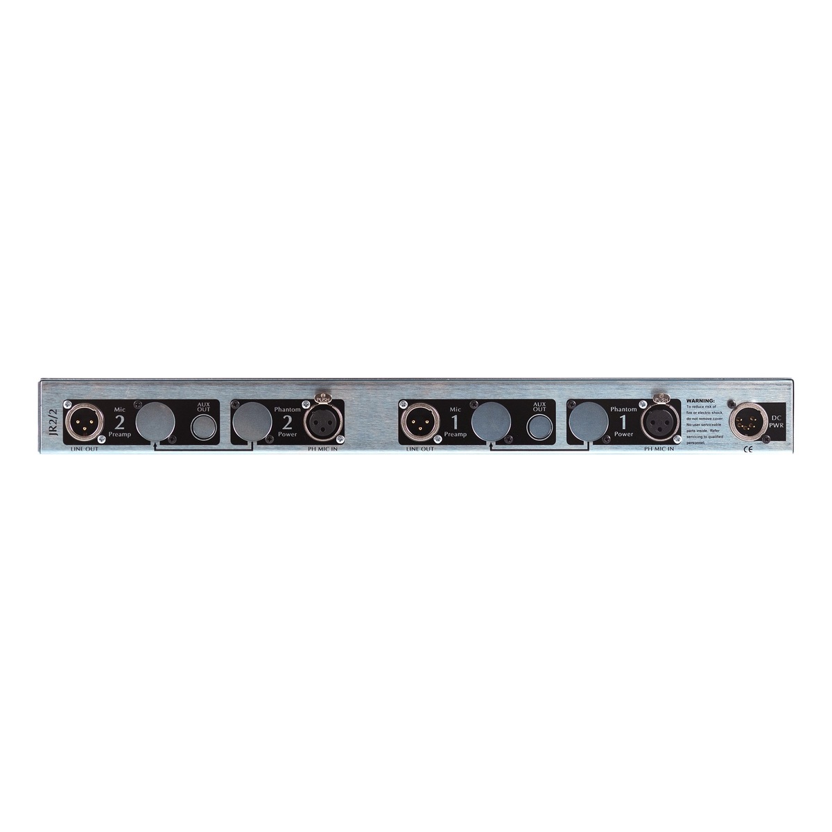 JR2/2-ADR • Dual Mic Preamp with Gain Pots & Limiters Package