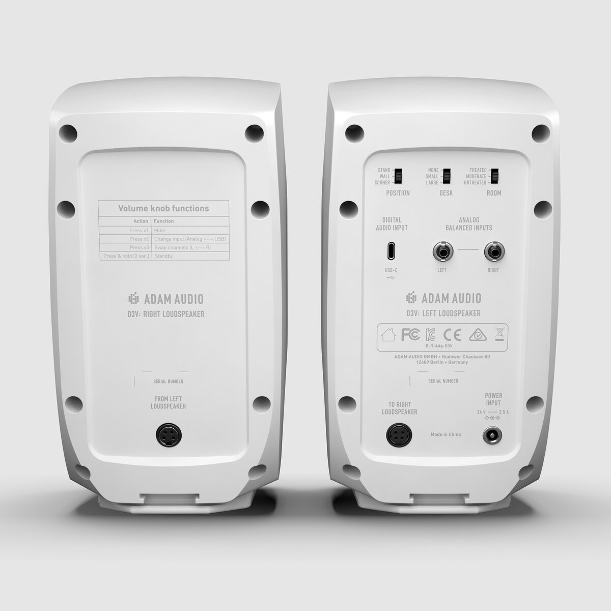 D3V White 開封済B級品