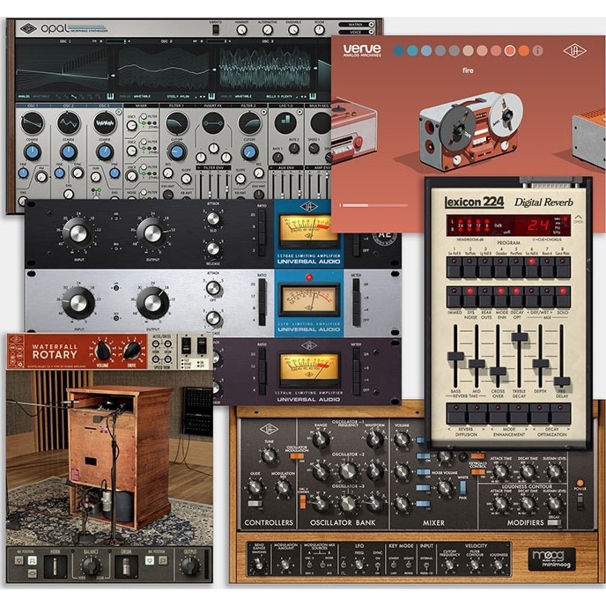 UAD Electronic Music Bundle 3