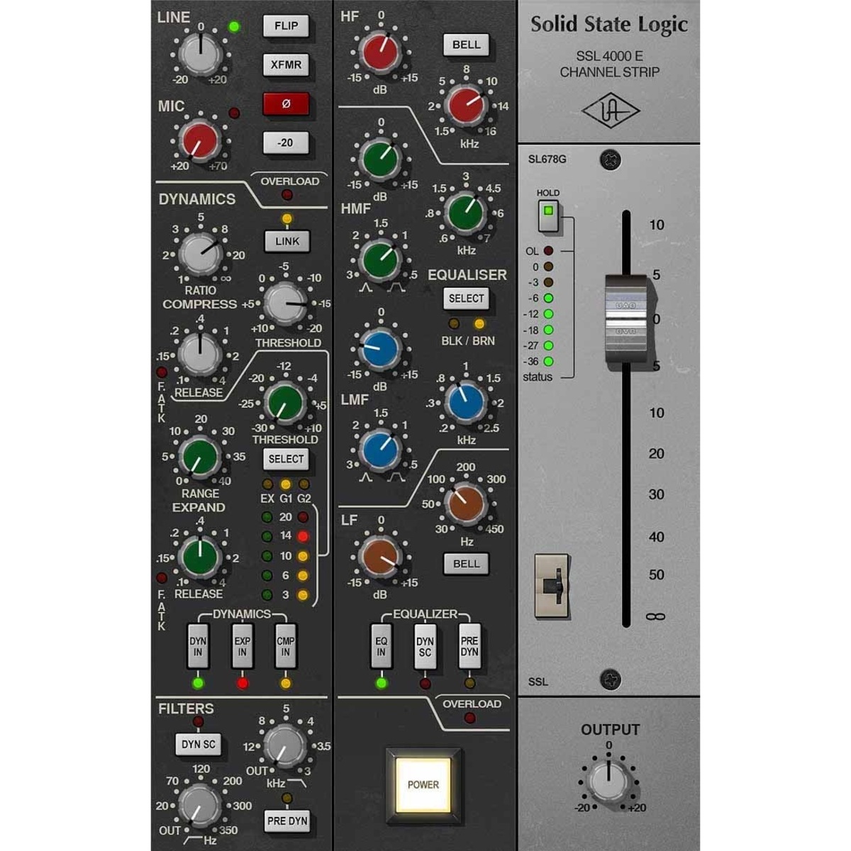 SSL 4000 E Channel Strip