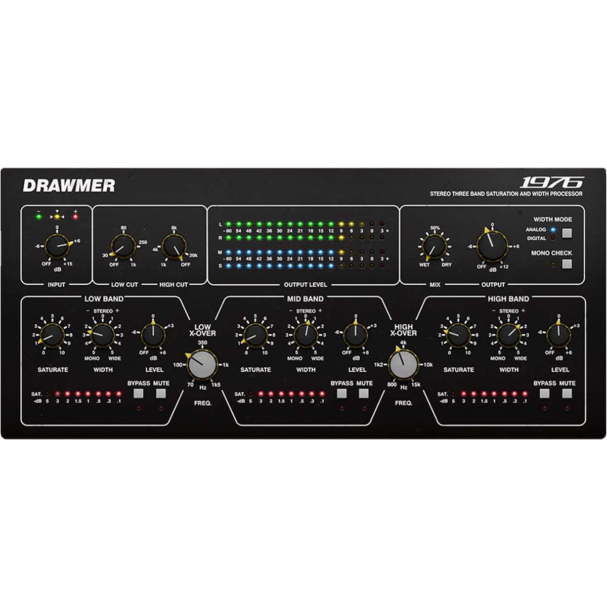 Drawmer 1976 Three Band Saturator