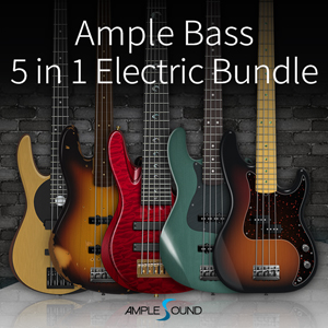 AMPLE BASS 5 in 1 ELECTRIC BUNDLE