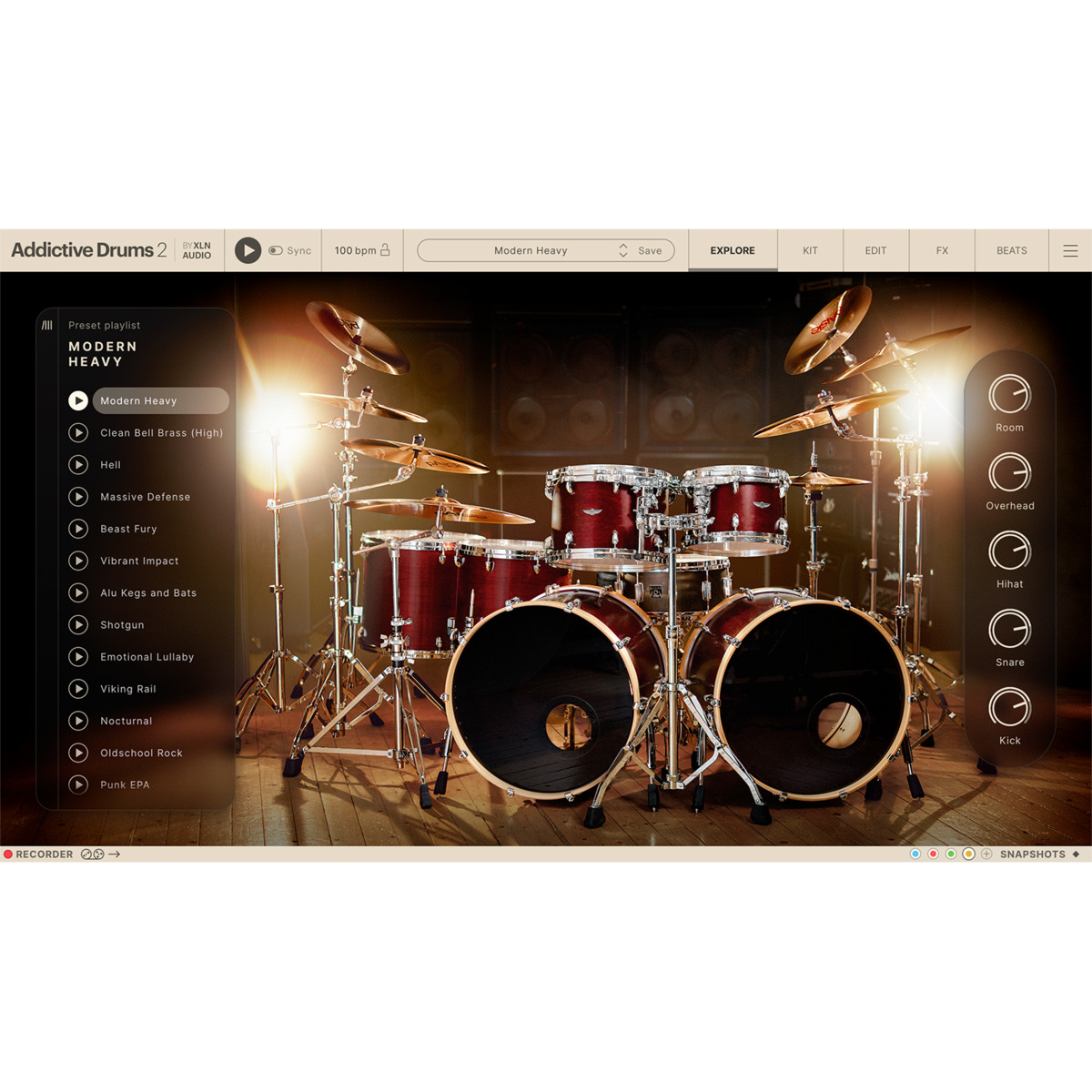 Addictive Drums 2 : Metal & Heavy Collection