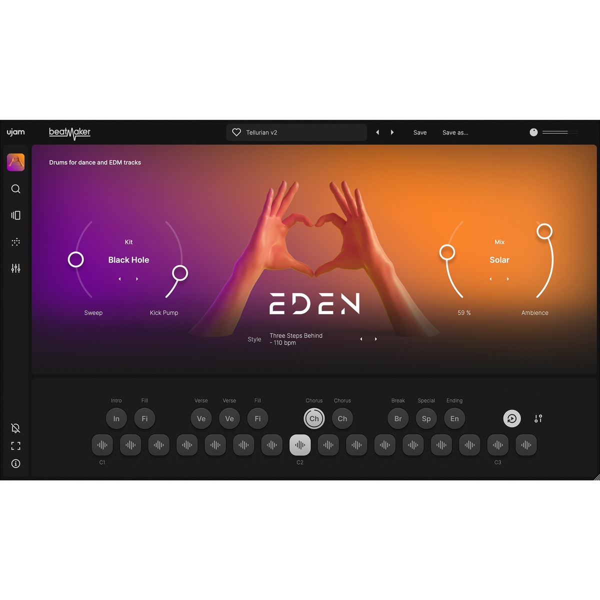 Beatmaker EDEN 3 ロイヤリティ