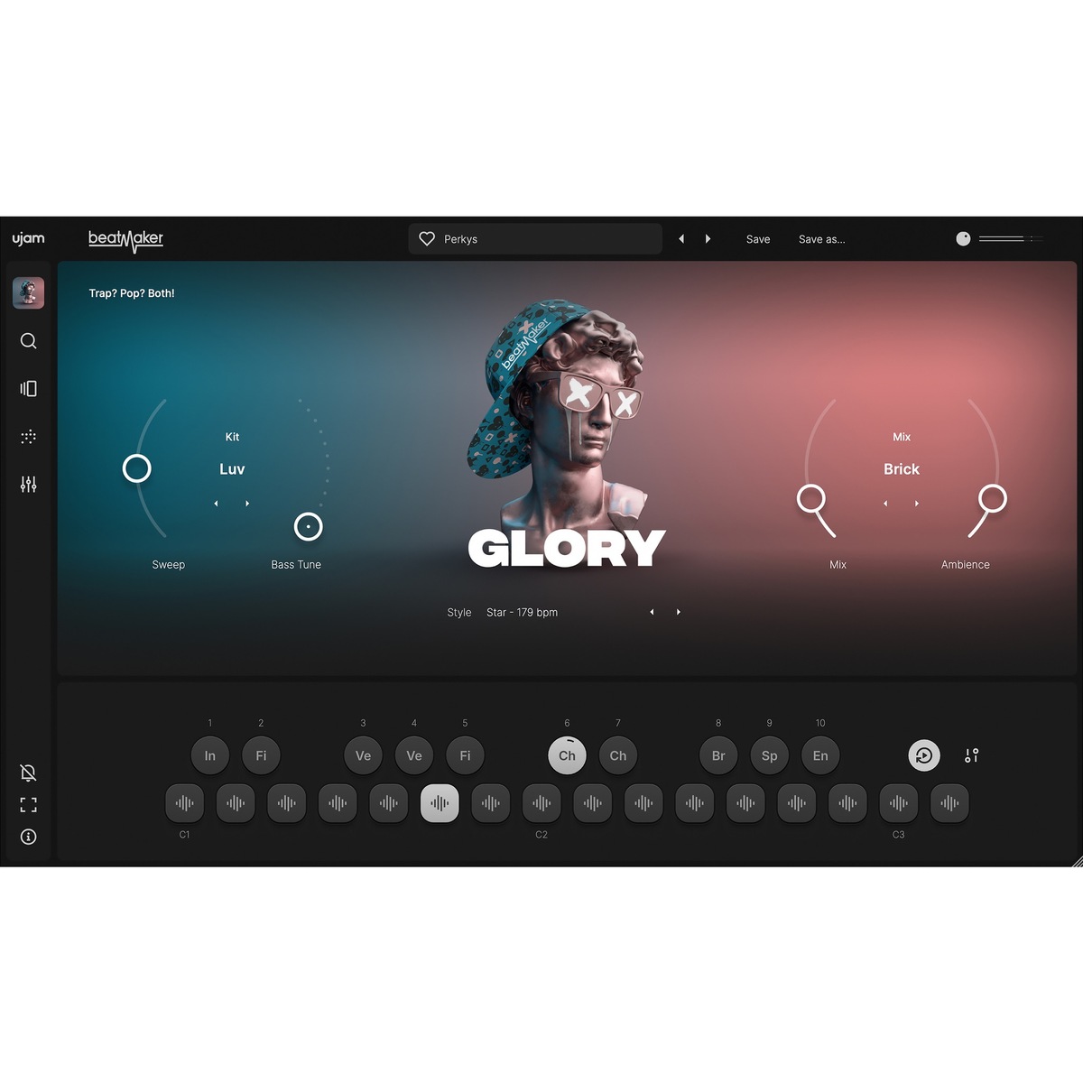 Beatmaker GLORY 3 ロイヤリティ