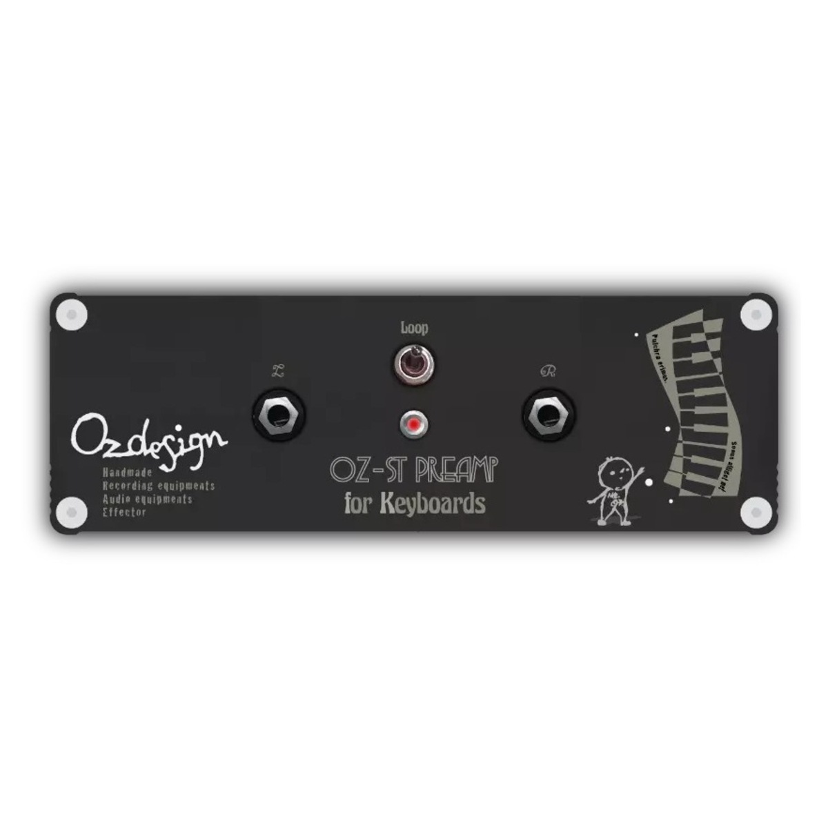 OZ-ST Preamp for Keyboards foot switch 