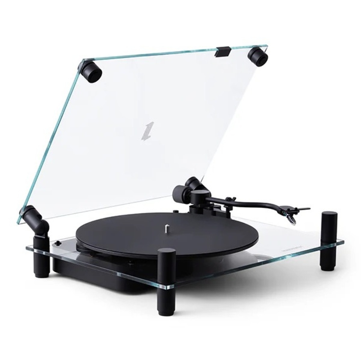 Transparent Turntable Black
