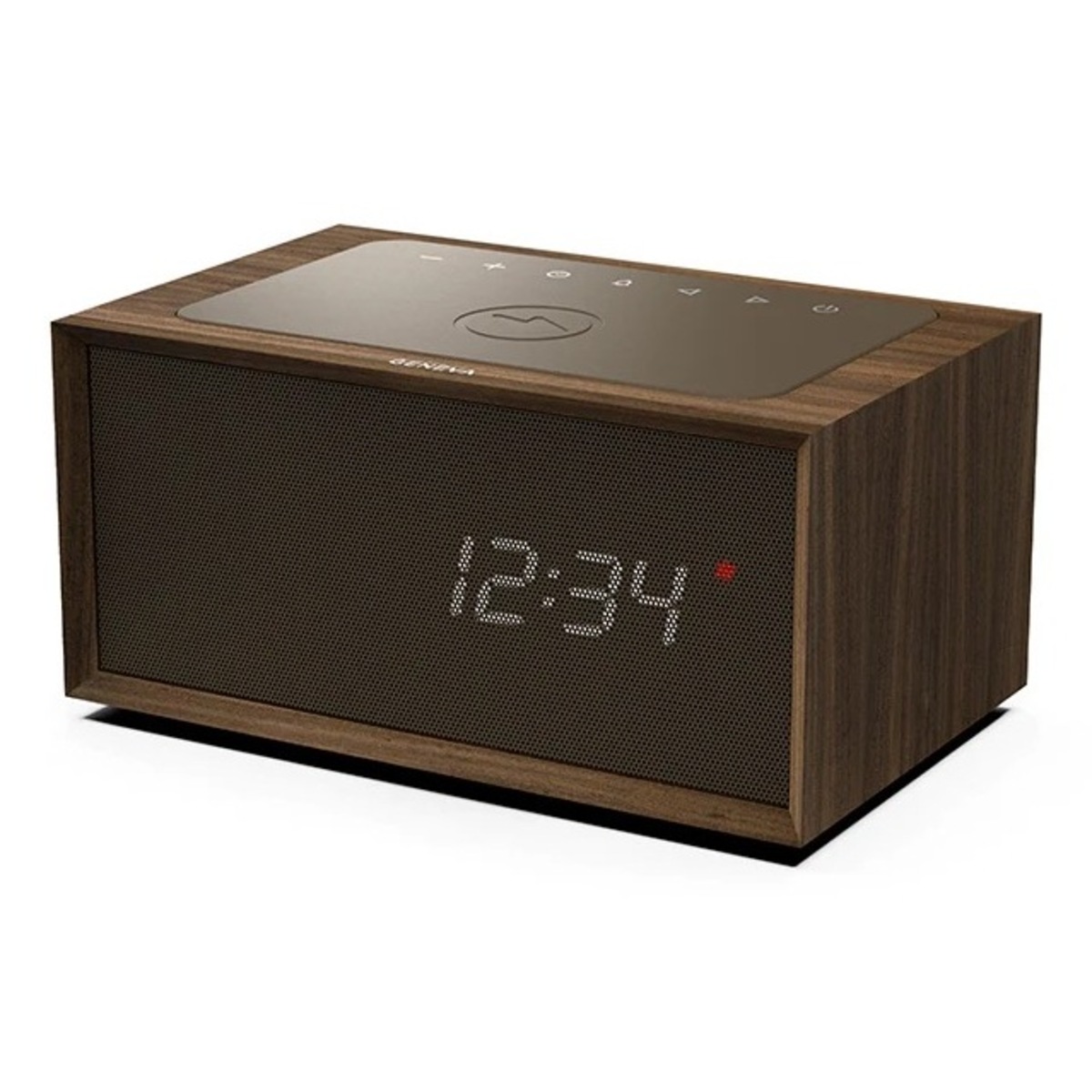 Geneva Time Digital Walnut