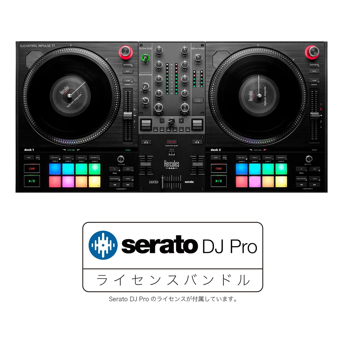 DJControl Inpulse T7 ＋ Serato DJ Pro