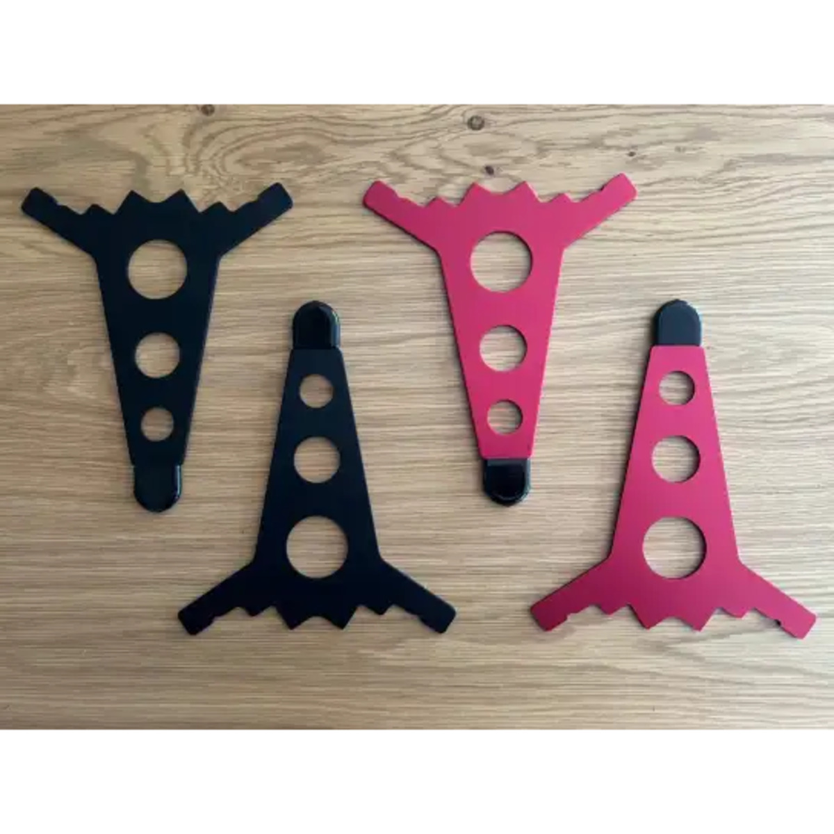 7U Joiner plates (set) Black