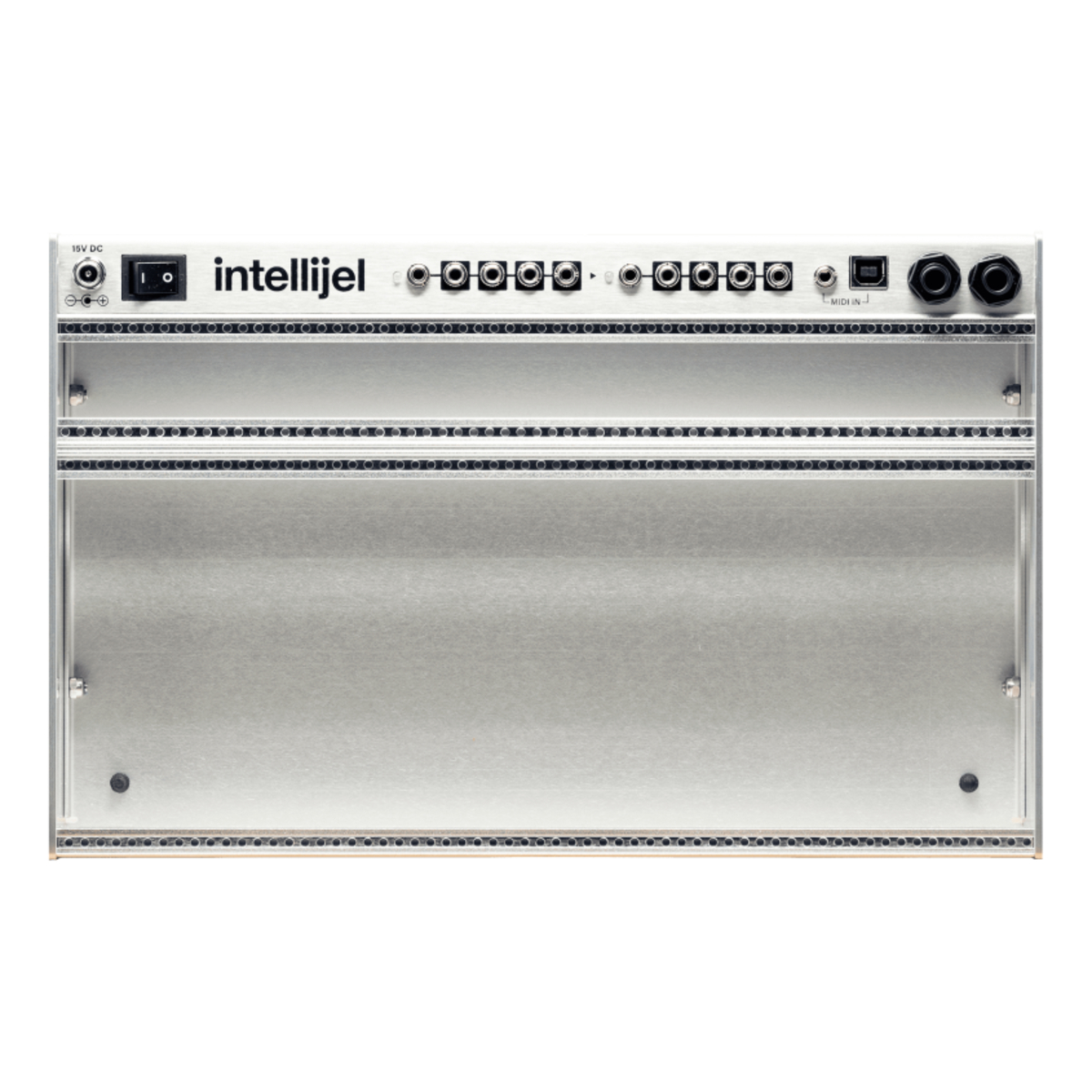 Palette 4U x 62HP Silver powered case