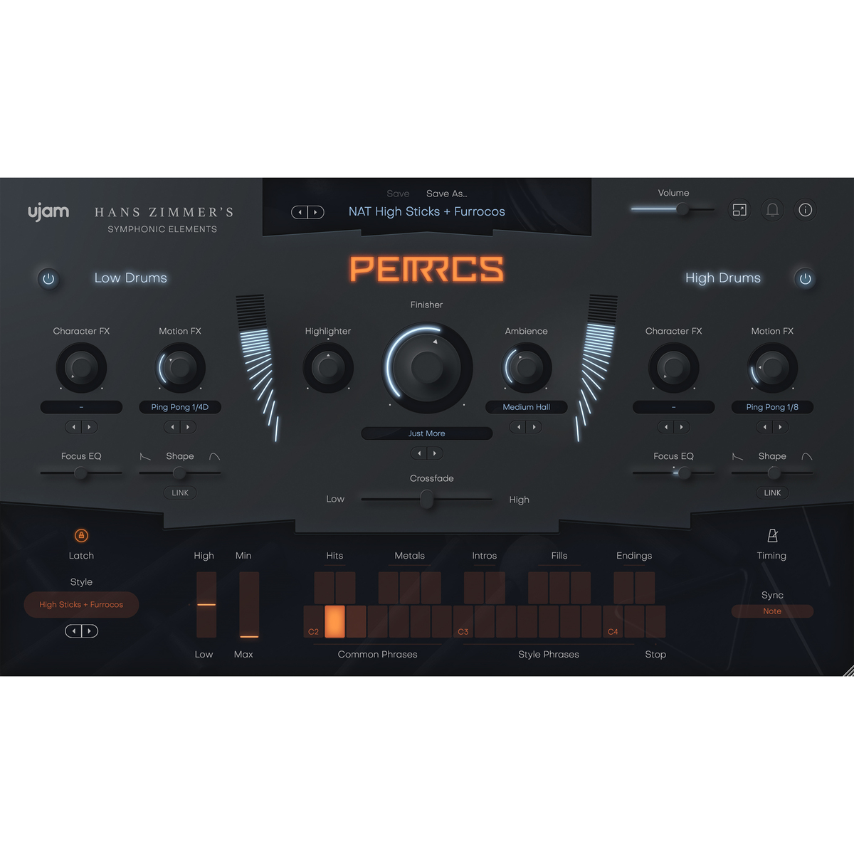 Symphonic Elements PERRCS ロイヤリティ