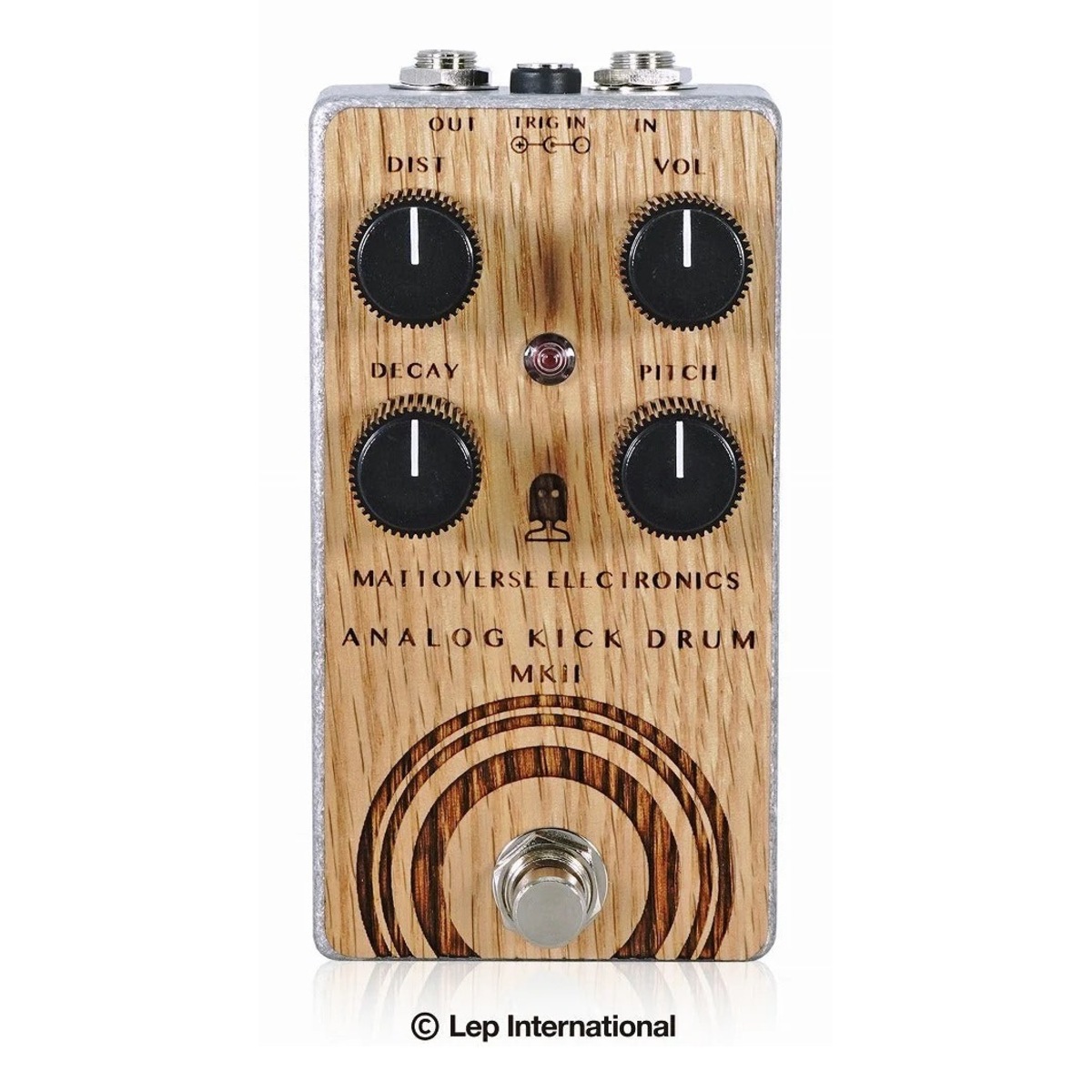 Analog Kick Drum MKII Custom Red Oak Faceplate