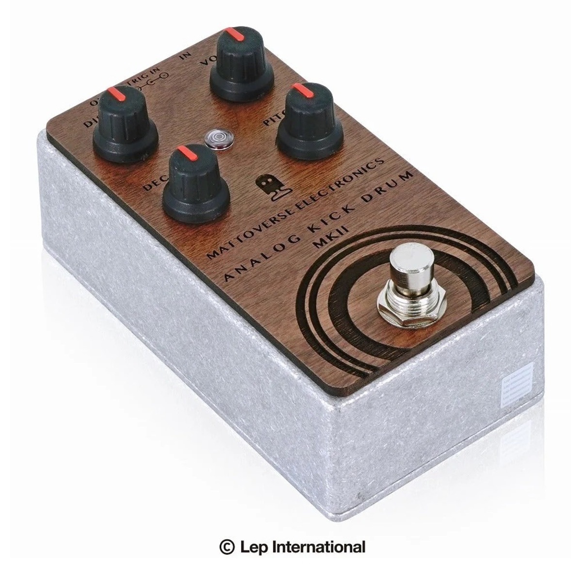 Analog Kick Drum MKII Custom Walnut Faceplate