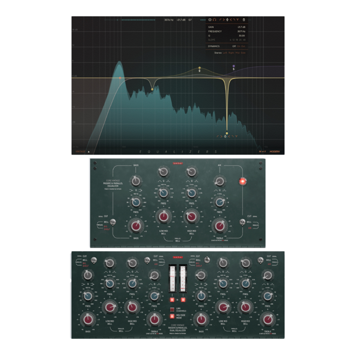 Equalizers + Core Vintage Equalizers