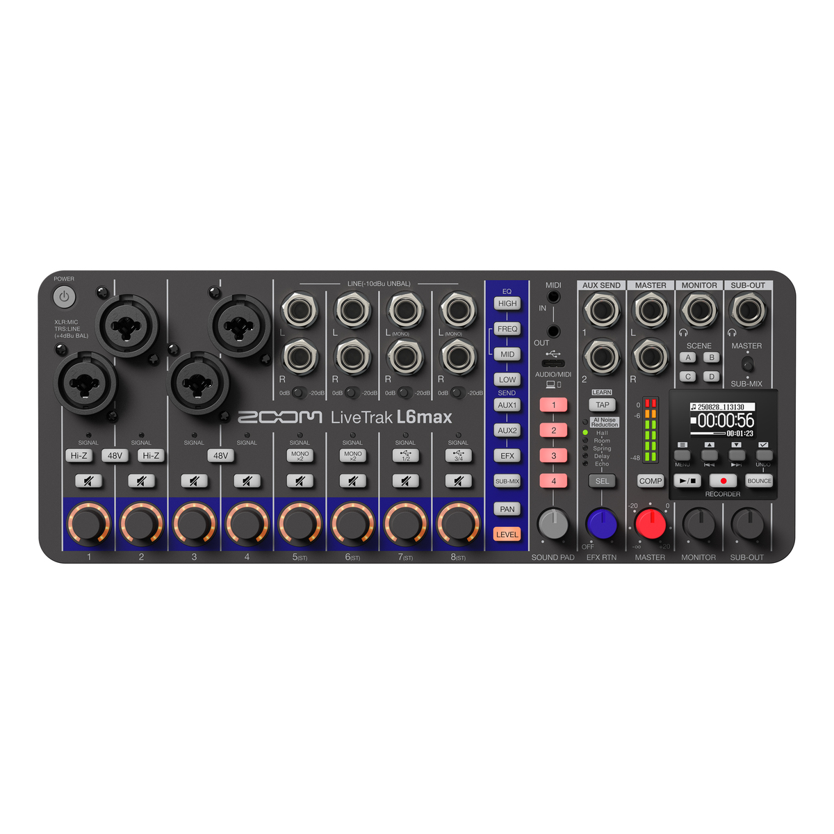 LiveTrak L6max